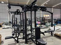 Station d'entraînement multifonction tout-en-un directement de l'usine – Équipement de gym commercial multi-stations 8 postes pour salle de sport
