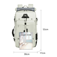 Sac tendance 2024 Logo personnalisé Grande capacité Imperméable Nylon Randonnée Alpinisme Voyage Sac à dos Ordinateur portable Sacs à dos