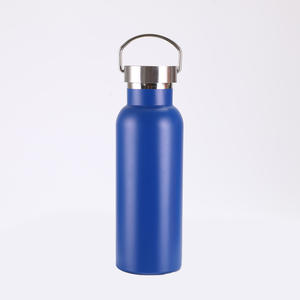 Bouilloire de sport de style américain Double couche portable en acier inoxydable 304 avec poignées pulvérisées Thermos de grande capacité pour - Product Image 2