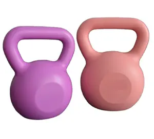 Wholesale Fitness Powder Coated Kettlebell Handle Cast Iron Kettlebell Competition