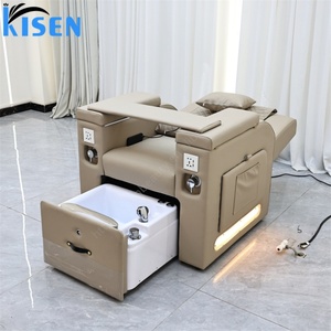 KISEN Luxury Pedicure Chair with Massage Chair Foot Spa Pedicure Chair Reclining Durable Pipeless for Beauty Salon Nail Salon - Product Image 4