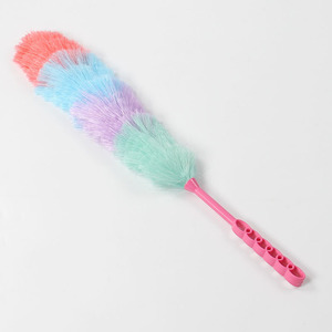 Plumeau à poils doux avec manche à six anneaux, nettoyage électrostatique pour voiture, cuisine, hôtel, ordinateur, élimination flexible de la poussière - Product Image 3