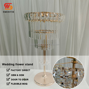 Mịn lãng mạn Bảng trang trí hoa mới đứng kim loại hoa đứng Nguồn cung cấp đám cưới tổ chức sự kiện Bảng trang trí - Product Image 3