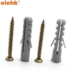 Elehk <span class=keywords><strong>สมอ</strong></span>เรือไนล่อนติดผนัง4*20 5*25 6*30 8*40 10*50 12*60 14*75 16*80<span class=keywords><strong>ม</strong></span><span class=keywords><strong>ม</strong></span>. สกรูปลั๊กเสียบผนังพร้อ<span class=keywords><strong>ม</strong></span>ปล<span class=keywords><strong>อก</strong></span>ยึดพลาสติก - Product Image 4