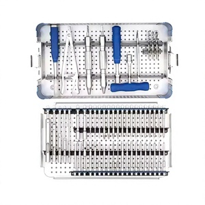 Ensemble d'instruments professionnels d'extraction de vis orthopédiques cassées en acier inoxydable de qualité supérieure pour usage médical et chirurgical - Product Image 1