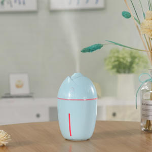 YX-078 Mini humidificador USB para coche, azul, rosa, 0,5 l, con temporizador, para aromaterapia en vehículos - Product Image 1