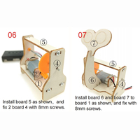 Offre Spéciale créatif bricolage en bois physique école ensemble éducatif Balance voiture Robot Kit certifié EN71 science solaire ingénierie jouets