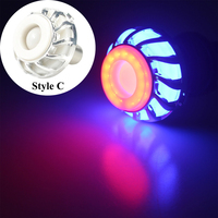 Accessoires de moto LED, feu stop universel, feu arrière de moto, feu de position Angel Eye 1157, phare de moto