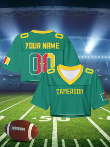 איכות גבוהה ברזיל נבחרת נשים כדורגל נשים חולצת כדורגל מותאמת אישית חולצה נשמת יבול העליון עבור כדורגל <span class=keywords><strong>2025</strong></span>/2026 אמריקה - Product Image 6