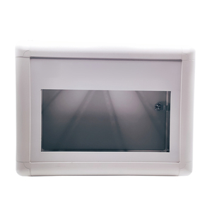 Caja de control con brazo de soporte para sistemas de control, gabinete HMI de 7 pulgadas para ventana, caja de control de aluminio con recubrimiento en polvo - Product Image 3