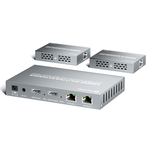 Répartiteur HDMI SYONG sur CAT5e/CAT6, 60m, RJ45, HDMI 1.3, HDCP 1.2, 1080P, POC, IR, EDID, sortie en boucle, DC 12V pour HDTV et récepteur AV - Product Image 1