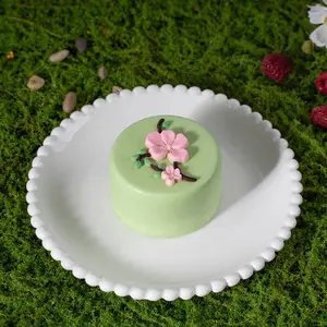 Fulansweet Kue mousse frozen seri bunga persik Perancis terlaris