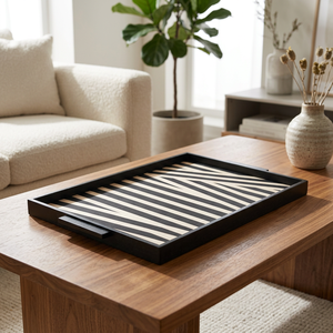 Bandeja de Servir Cuadrada de Madera Hecha a Mano de Alta Calidad para Utensilios de Cocina y Decoración de Restaurantes - Product Image 6