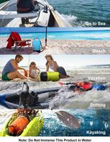 Sac étanche en PVC de qualité marine avec une capacité de 25 l, style tendance pour les activités marines et les voyages, sac étanche