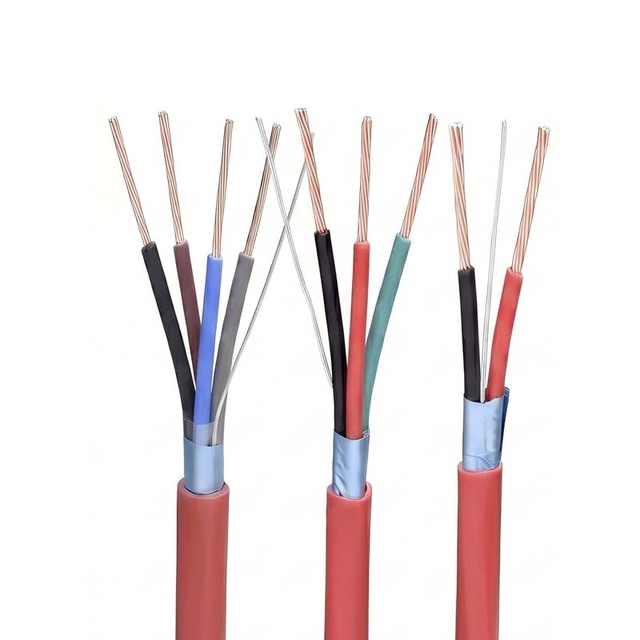 Shielded 12 14 16 18 AWG 2 3 4 Conductors Copper Security Fire Alarm Audio Wire Power-Limited Circuit Cable