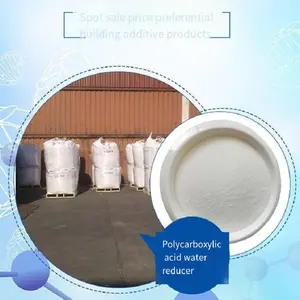 Hochwertige 98% 99% Slump Retention Weiß pulver Poly carbonsäure ether Beton additiv zusätze Wasser reduzier mittel