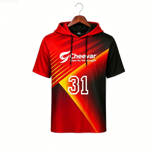 Jersey Flag Football Remaja Bernapas 7V7, Seragam Flag Football Sublimasi, Kaos Berkerudung - Product Image 4