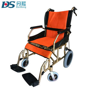 Prix d'usine, certifié CE, fauteuil roulant manuel en aluminium léger de 11 kg avec une capacité de charge de 100 kg, garantie de 3 ans, modèle DS-12L - Product Image 1
