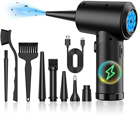 Wholesale Price Rechargeable Handheld Computer Duster Cleaner Cordless Air Duster Electric Air Blower Computer Keyboard Cleaning