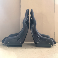 Sièges en fibre de carbone à prix d'usine pour sièges baquet de course, sièges auto, chaises de gamer et chaises de bureau avec revêtement en cuir ou tissu