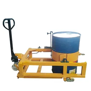 oil drum trolley offshore 200l portable drum lifter trolley 200 ltr drum handling machine transport equipment