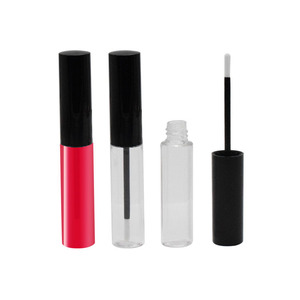 Tube de brillant à lèvres mini blanc 1,5 ml en plastique, design simple, étiquette privée unique, transparent, sérigraphie, vente en gros - Product Image 2