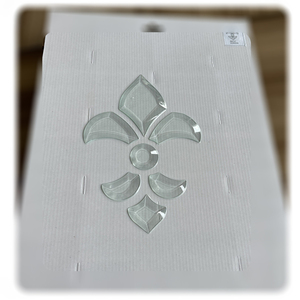 Grappe de <span class=keywords><strong>verre</strong></span> biseauté de Chine <span class=keywords><strong>à</strong></span> vendre Grappe décorative comportant du <span class=keywords><strong>verre</strong></span> biseauté <span class=keywords><strong>à</strong></span> bord incurvé - Product Image 3