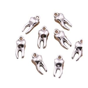 Accesorios de joyería de aleación retro DIY, encanto de diente de Venta caliente de China - Product Image 5