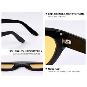 <span class=keywords><strong>Occhiali</strong></span> <span class=keywords><strong>da</strong></span> <span class=keywords><strong>Sole</strong></span> di Lusso di Alta Qualità con <span class=keywords><strong>Lenti</strong></span> <span class=keywords><strong>Polarizzate</strong></span> a Occhio di Gatto, Montatura Retrò in Acetato con Logo Personalizzato per Uomo e <span class=keywords><strong>Donna</strong></span> - Product Image 3