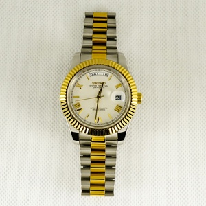Stainless Steel Round <b>Case</b> 36mm Pointer 3bar Water Resistant Auto Date Fashion Casual Mechanical <b>Watches</b> - Product Image 3