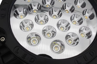 7 pouces 63W 12V Led travail lumière Spot faisceau tout-terrain camion rond brouillard conduite lampe rouge Luz De Trabajo De 7pulgadas De 63W Led