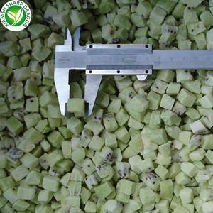 IQF Peeled Organic Unsweetened Kiwifruit liofilizado Metade Inteira Metades Dice Slice Sliced Chunk Diced Block Cubos Corte A Granel Polpa - Product Image 4