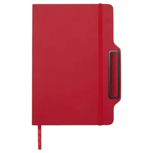 Bloc-notes format A5 avec couverture rigide et combinaison stylo et crayon Nexus - Product Image 6