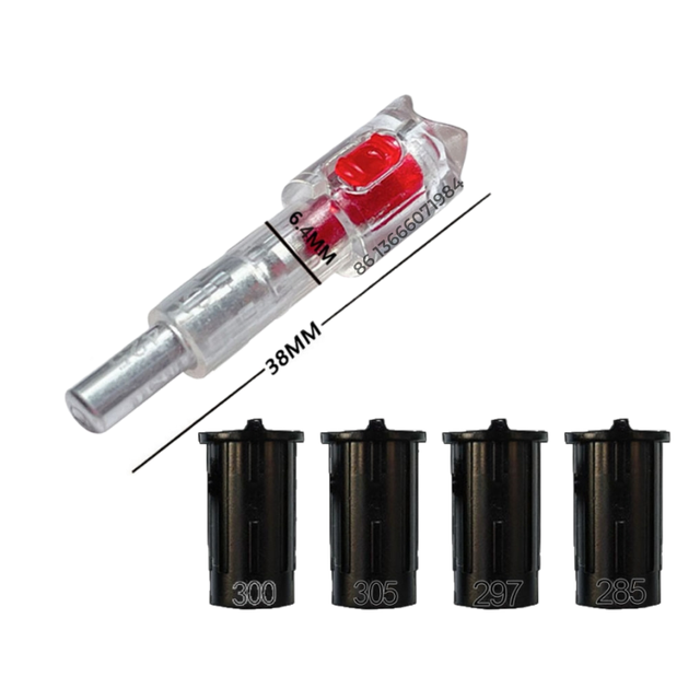 6.4mm Illuminated Nock Universal Fit for crossbow Bolts With 0.285" 0.297" 0.300" and 0.305" Bushings