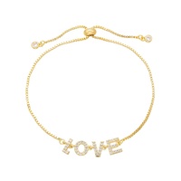 Accesorios de joyería de 18K, A-Z antiguo, iamondletter