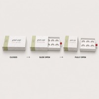 Boîte cadeau en carton rigide avec tiroir pour chocolat artisanal aux feuilles de cacao, impression personnalisée, robuste, recyclable, de qualité supérieure, vente en gros, directement de l'usine