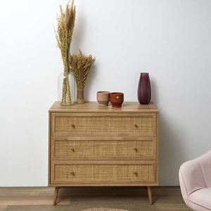 خزانة ذات <span class=keywords><strong>3</strong></span> أدراج من الخيزران - Product Image 4