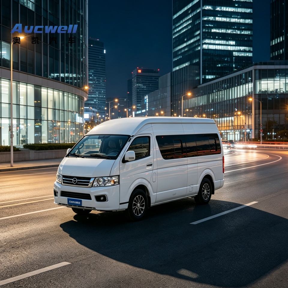 Van Draw Unit China Aucwell Latest Hiace Style Electric Mini Van with CATL Battery ...
