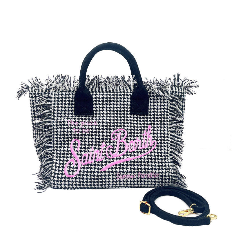 Cotton Bag Fringe 2025 Fashion Tassel Tote for Women
