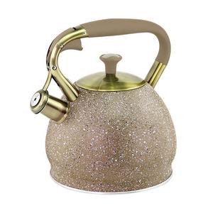 Low <strong>Wattage</strong> Double Bottom Metal Whistle Stove Pot <strong>Kettle</strong> for Household - Product Image 1