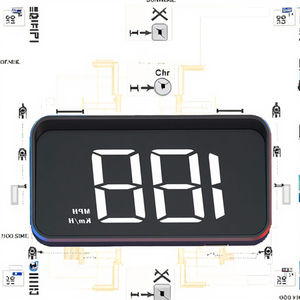 HUD M2 para Parabrisas, GPS, Electrónica para Auto, OLED, Resolución 1280x800, Velocímetro Digital, Accesorios para Autos, Compatible con Todos los Autos - Product Image 3