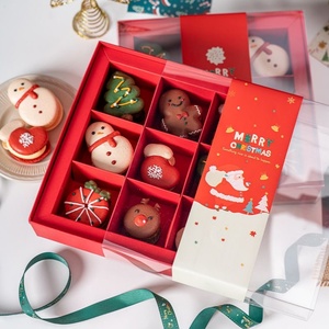 Eco-friendly and Aesthetically Pleasing Custom Drawer <b>Boxes</b>, Christmas <b>Cookie</b> Candy Packaging <b>Boxes</b> with Lids. - Product Image 1