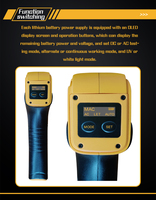 Auto Flaw Identification Wireless AC Yoke Magnetic Particle Testing Equipment Instruments Flaw Detector LKMT-D3S Magnetic Yoke