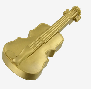 Pelotas Antiestrés de Espuma de PU con Forma de <span class=keywords><strong>Violín</strong></span> y Logotipo Personalizado, Juguete Musical Promocional para Apretar, Regalo al por Mayor - Product Image 1