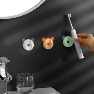 Soporte Magnético de Pared para Cepillo de Dientes, Diseño de Dibujos Animados, Metálico, para Baño - Product Image 1