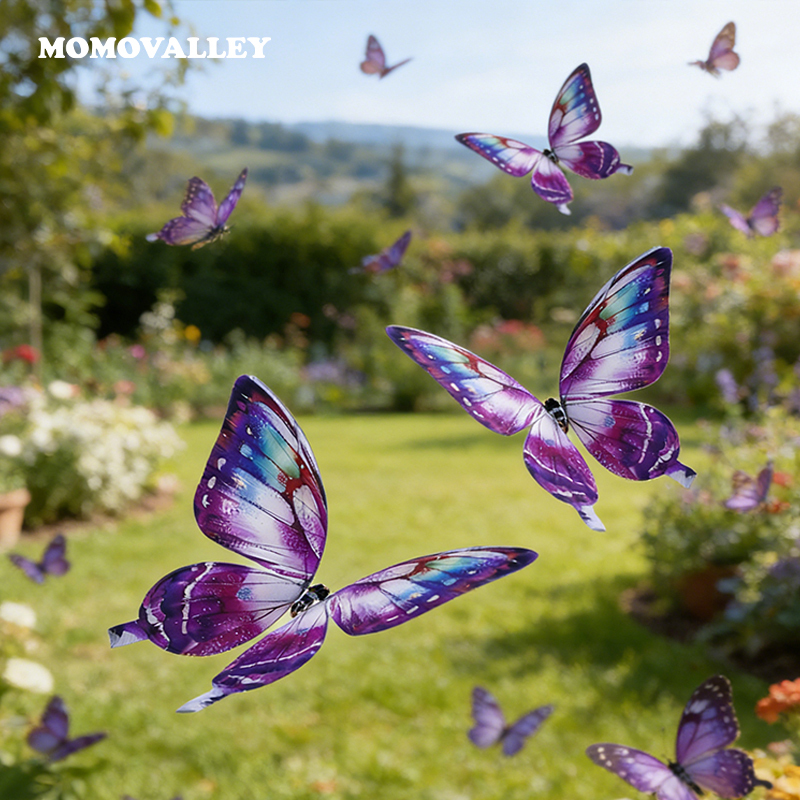 MOMOVALLEY Realistic Romantic LED Remote Butterfly