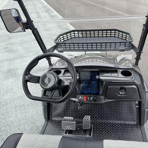 Voiture de golf électrique tout-terrain de luxe 72V, véhicule utilitaire Club Car 3-4 places, état neuf, certifiée CEE, buggy de tourisme, Carro De Golf - Product Image 6