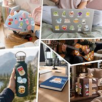 Autocollants en vinyle holographique personnalisés, imperméables, résistants au soleil, réutilisables, découpés à la forme, anti-UV, pour transfert sur tasses et marquage