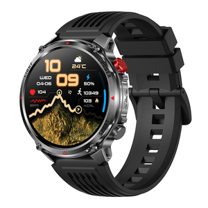 นาฬิกาสปอร์ต HKSF HT45 GPS สำหรับกิจกรรมกลางแจ้ง ไฟฉาย LED ความสว่างสูง กันน้ำ IP68 แบตเตอรี่ 1100mAh ใช้งานได้นานพิเศษ - Product Image 5