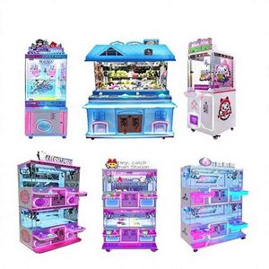 เครื่องคีบตุ๊กตาแบบพกพา DIY พร้อมจอยสติ๊ก ไฟ LED มอเตอร์ แกนหมุน แผงวงจรหลัก ตัวจับตุ๊กตา และตุ๊กตาเป็ดยาง - Product Image 3